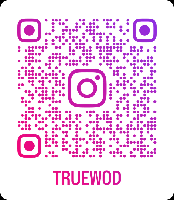 Código QR del Instagram de trueWOD